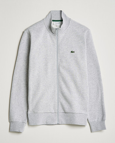 Mies | Vaatteet | Lacoste | Full Zip Sweater Silver Chine