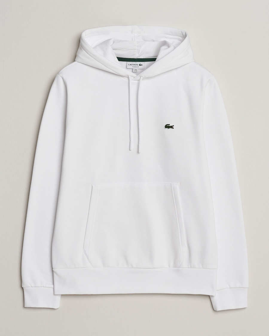Lacoste Hoodie White – Valkoinen
