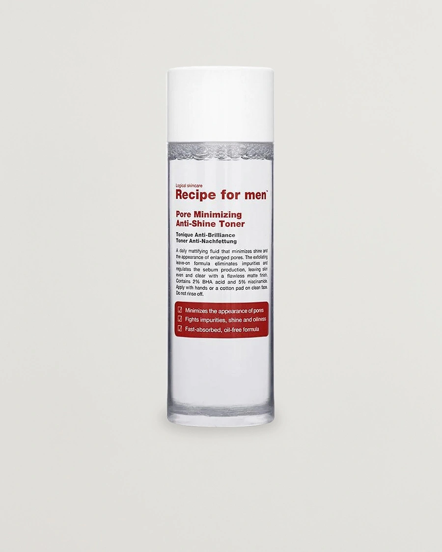 Recipe for men Pore Minimizing Anti-Shine Toner 100ml