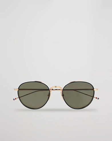 Mies | Thom Browne | Thom Browne | TB-S119 Sunglasses Navy/White Gold