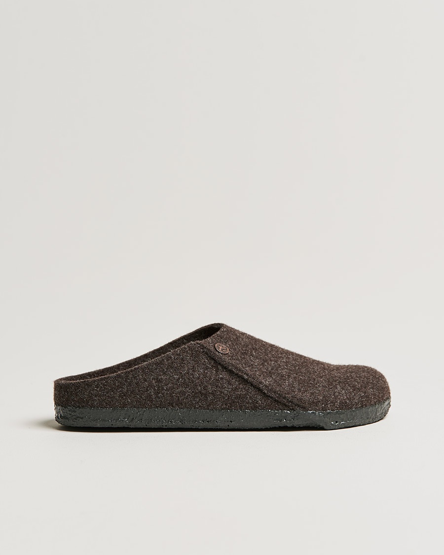 BIRKENSTOCK Zermatt Mocha Wool Felt – Ruskea