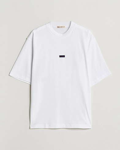 Mies |  | Marni | Logo Applied T-Shirt White