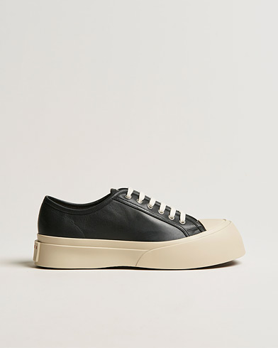 Mies |  | Marni | Pablo Leather Sneaker Black Calf