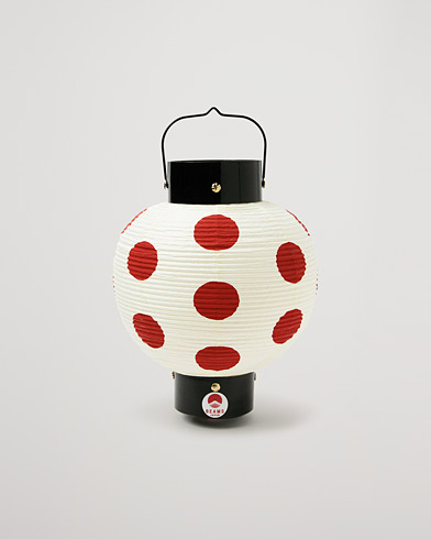 Mies | Koristeet | Beams Japan | Polka Dot Paper Lantern Red