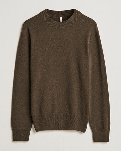 Mies |  | Sunflower | Moon Alpaca Sweater Dark Brown