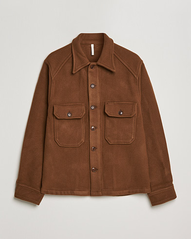 Mies |  | Sunflower | Wool Shirt Jacket Brown