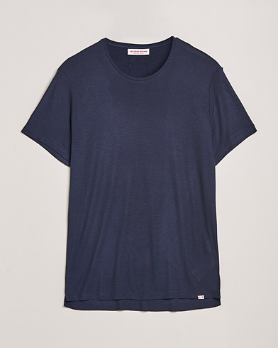 Mies | T-paidat | Orlebar Brown | OB Classic Modal/Cashmere T-Shirt Night Iris