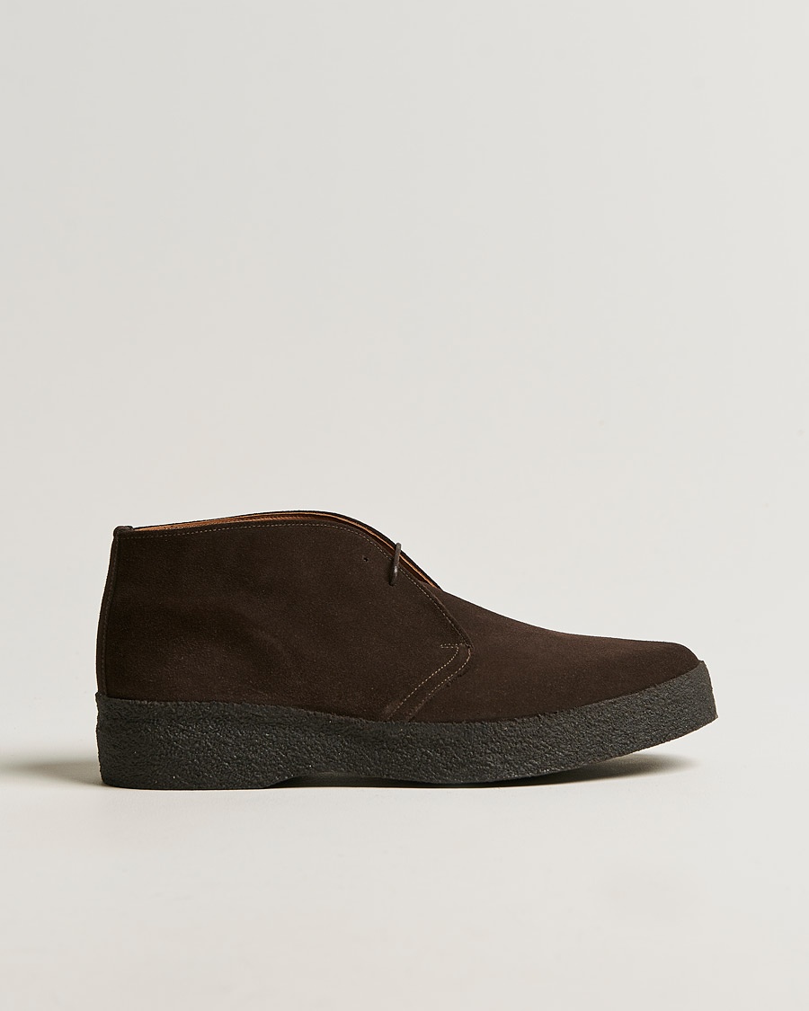 Sanders Sam Chukka Boot Pinner Suede – Ruskea