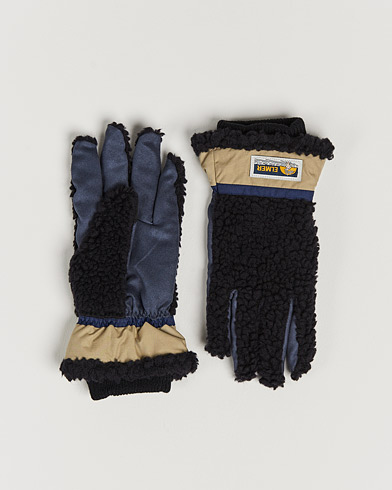 Mies |  | Elmer by Swany | Sota Wool Teddy Gloves Black