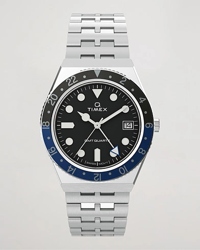 Mies | Timex | Timex | Q Diver GMT 38mm Black/Blue