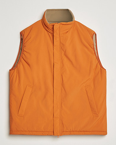 Mies | Preppy Authentic | BEAMS PLUS | MIL Puffer Vest Orange