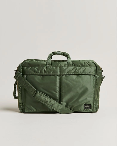 Mies | Porter-Yoshida & Co. | Porter-Yoshida & Co. | Tanker 3Way Briefcase Sage Green