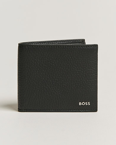 Mies | Lompakot | BOSS | Crosstown Leather Wallet Black