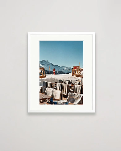 Mies |  | Sonic Editions | Framed Sankt Moritz Mountain Hotel 