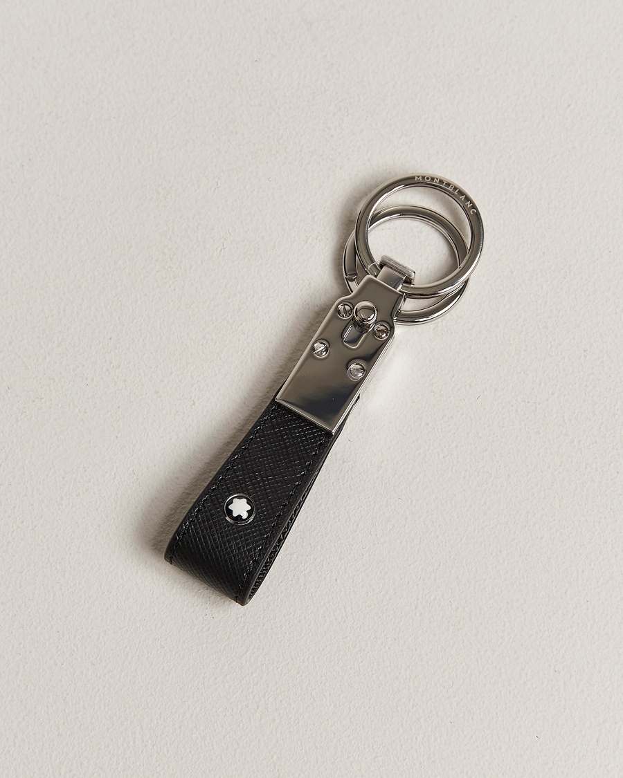 Montblanc Sartorial Loop Key Fob Black – Musta