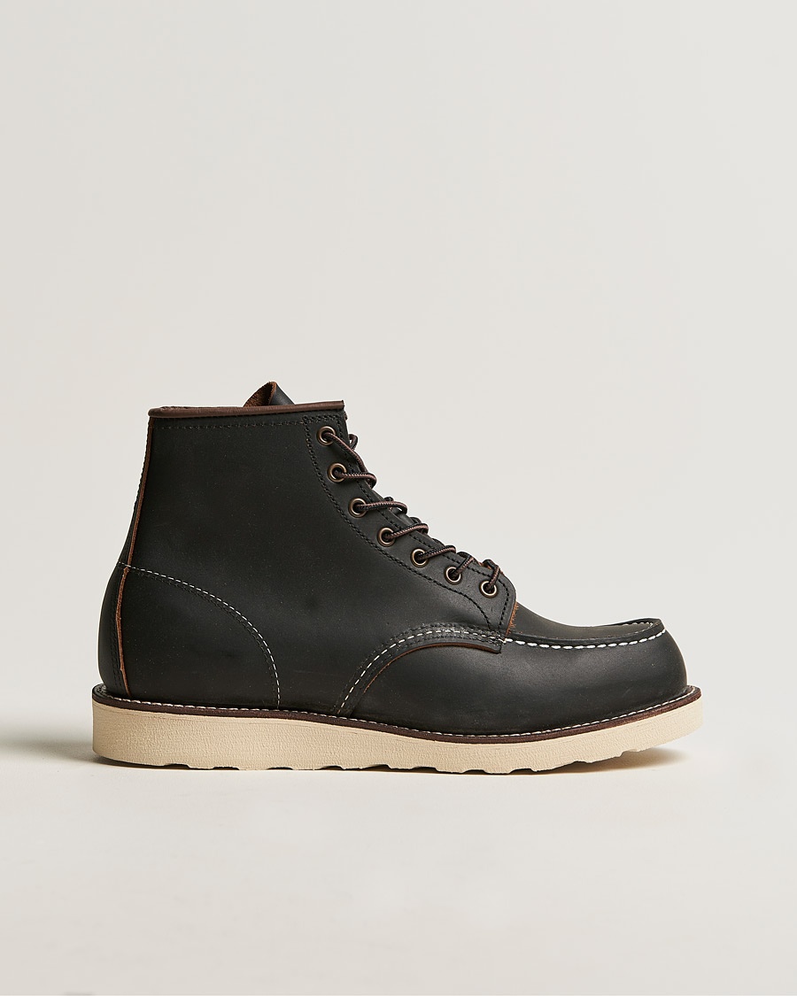 Red Wing Shoes Moc Toe Boot Black Prairie – Musta