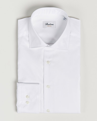 Mies | Business & Beyond | Stenströms | Superslim Plain Shirt White