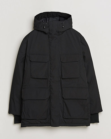 Mies | Minimalistiset takit | A Day's March | Caraz Puffer Parka Black