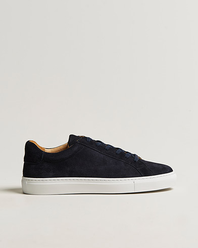 Mies | Mokkakengät | A Day's March | Suede Marching Sneaker Navy