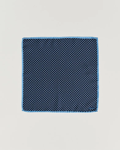 Mies | Taskuliinat | Stenströms | Silk Handkerchief Dark Blue