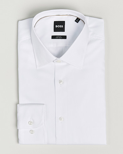 Mies |  | BOSS BLACK | Hank Slim Fit Shirt White