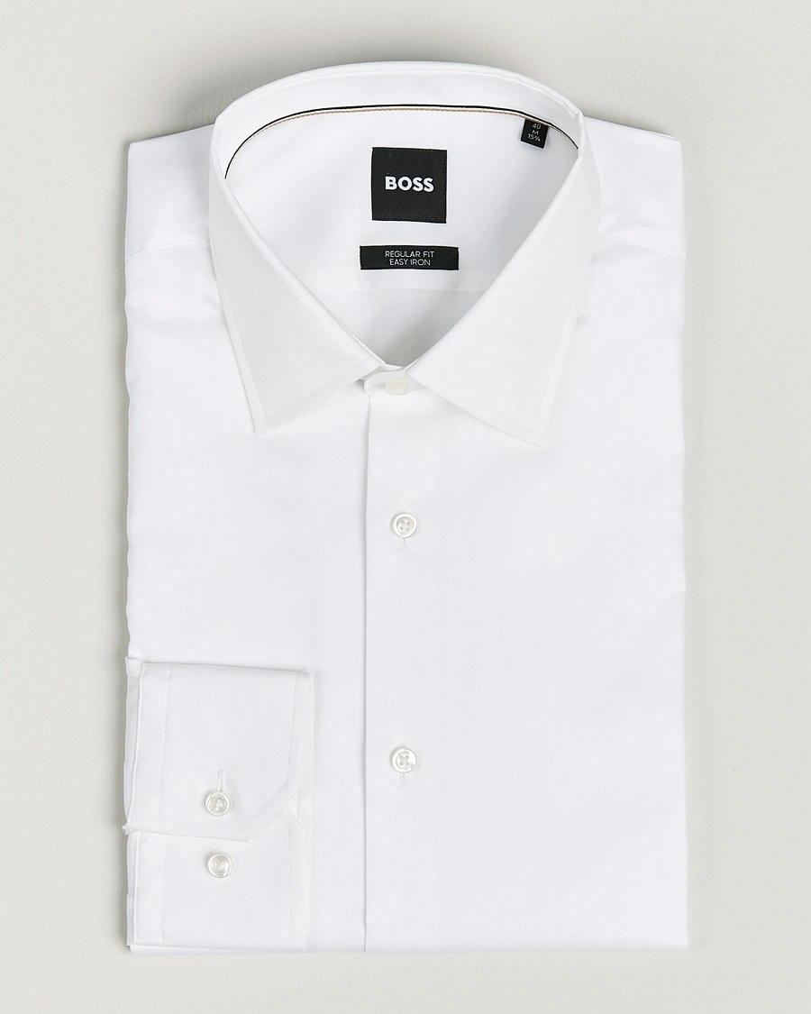 BOSS BLACK Joe Regular Fit Shirt White – Valkoinen