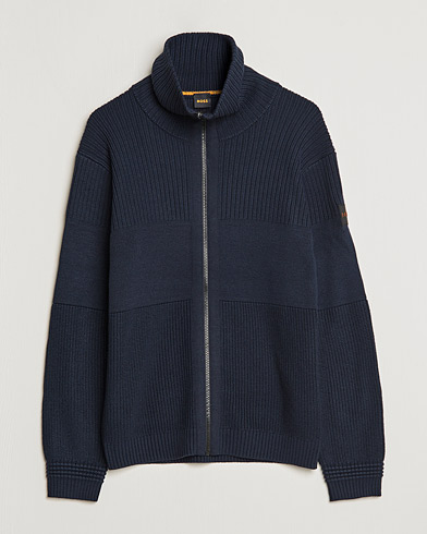 Mies | Full-zip | BOSS ORANGE | Kamondo Full Zip Sweater Dark Blue