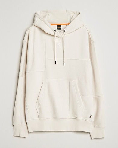 Mies |  | BOSS Casual | W Patch Hoodie Open White