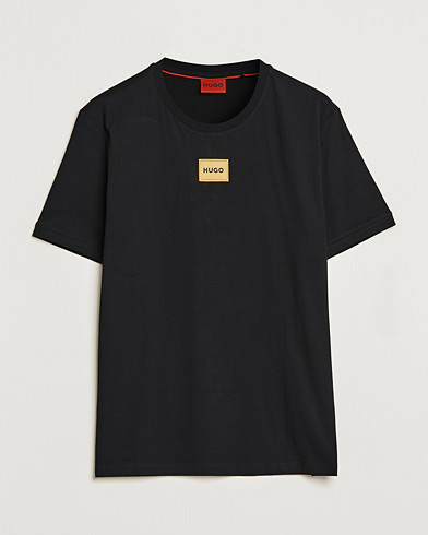 Mies | T-paidat | HUGO | Diragolino Crew Neck T-Shirt Black