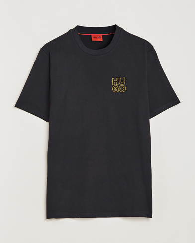 Mies | Vaatteet | HUGO | Daiman Logo Crew Neck T-Shirt Black