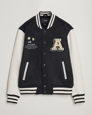 Mies |  | Axel Arigato | Arigato Space Academy Varsity Jacket Black