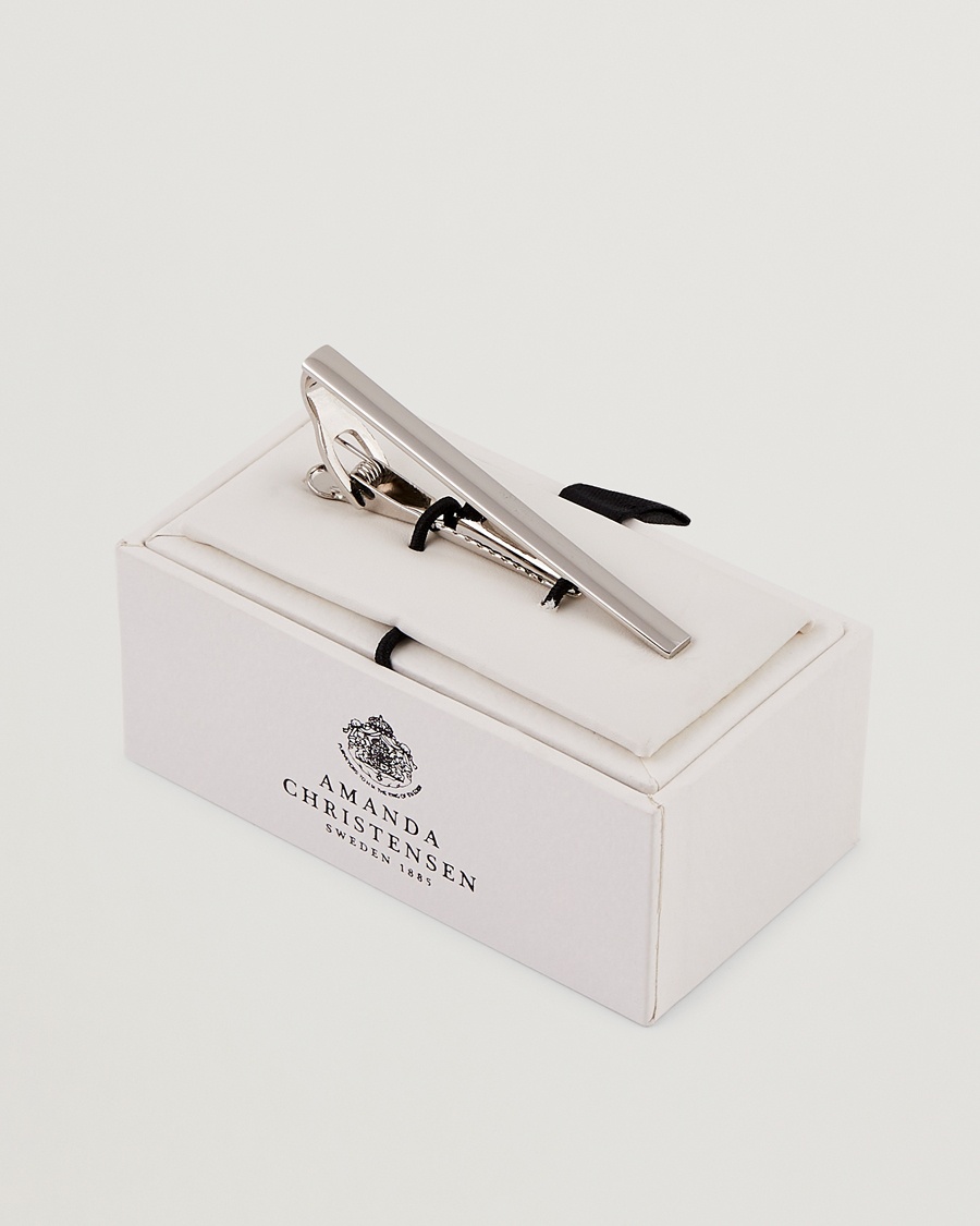 Amanda Christensen Tie Clip Silver – Hopea