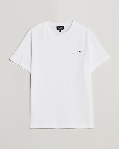 Mies | Lyhythihaiset t-paidat | A.P.C. | Item T-Shirt White
