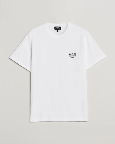Mies | T-paidat | A.P.C. | Raymond T-Shirt White