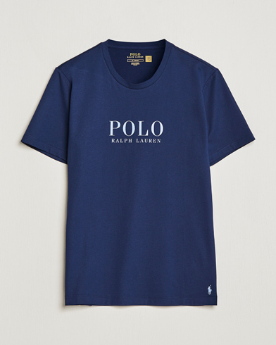 Mies | Vaatteet | Polo Ralph Lauren | Cotton Logo Crew Neck T-Shirt Navy