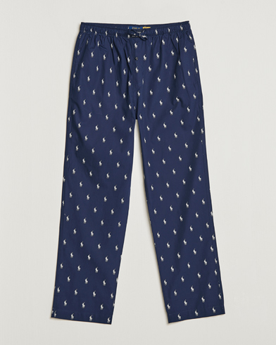 Mies | Yöpuvun housut | Polo Ralph Lauren | Cotton Printed Pony Pyjama Pants Navy
