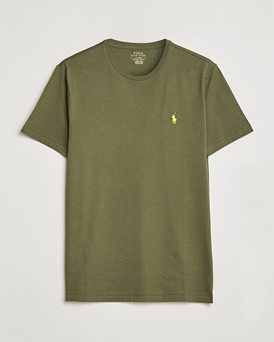 Mies | Lyhythihaiset t-paidat | Polo Ralph Lauren | Crew Neck T-Shirt Dark Sage