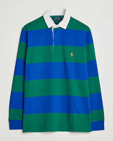 Mies | Rugby-paidat | Polo Ralph Lauren | Jersey Striped Rugger Blue/Green