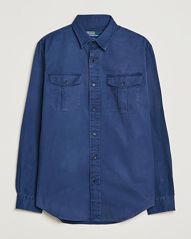 Mies | Polo Ralph Lauren | Polo Ralph Lauren | Classic Fit Twill Shirt Newport Navy