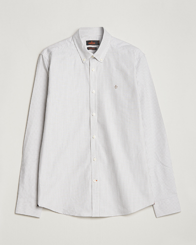 Mies | Oxford-paidat | Morris | Douglas Striped Oxford Shirt Brown