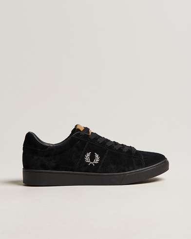Mies | Mustat tennarit | Fred Perry | Spencer Suede Sneaker Black