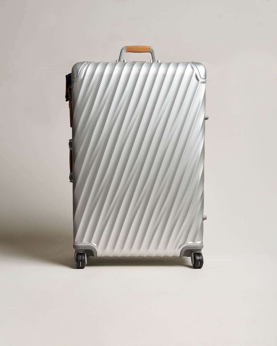 TUMI Extended Trip Aluminum Packing Case Texture Silver – Hopea