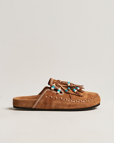 Mies | Luxury Brands | Alanui | Salvation Mountain Mule Brown Suede