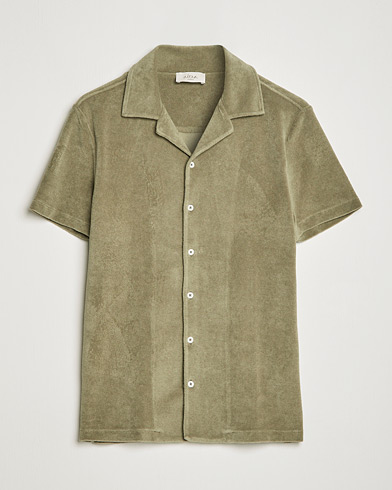 Mies | Italian Department | Altea | Terry Bowling Shirt Olive