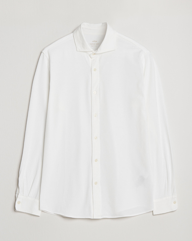 Mies | Pikee-paidat | Altea | Jersey Stretch Shirt White