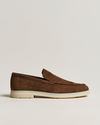 Mies |  | Church's | Greenfield Soft Suede Loafer Burnt Brown