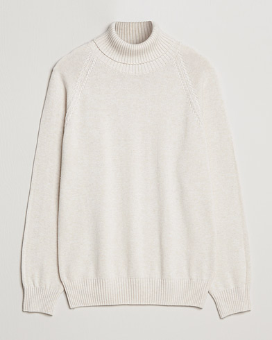Mies | Poolot | Oscar Jacobson | Connery Cotton Rollneck Off White