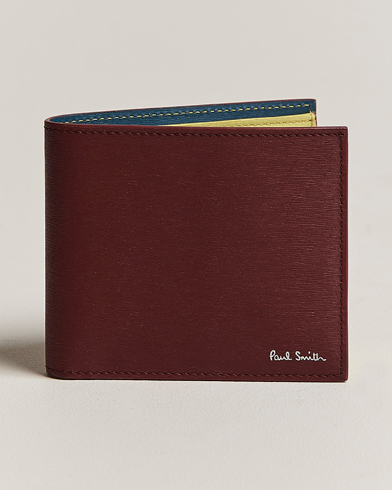Mies | Lompakot | Paul Smith | Color Leather Wallet Wine Red