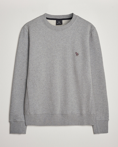 Mies | Puserot | PS Paul Smith | Organic Cotton Crew Neck Sweatshirt Grey Melange