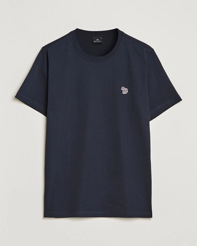 Mies | T-paidat | PS Paul Smith | Classic Organic Cotton Zebra T-Shirt Navy